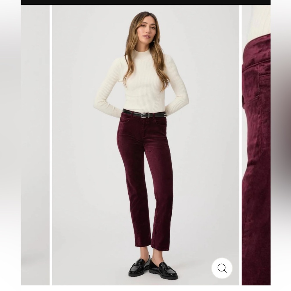 Paige velvet pant size 26